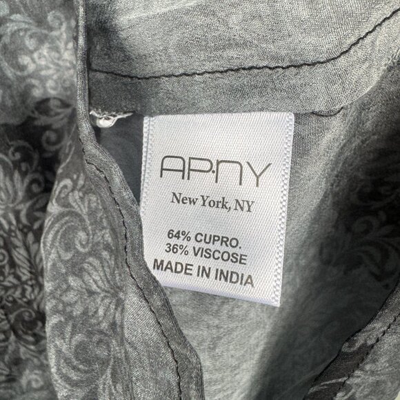 APNY Goth Ruffle Blouse NEW - Picture 3 of 5